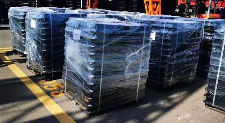 B125 Τετράγωνο κάλυμμα φρεατίου από όλκιμο σίδηρο