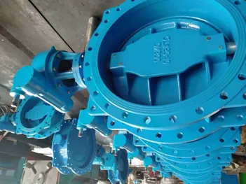 Ομόκεντρη βαλβίδα πεταλούδας με διπλή φλάντζα